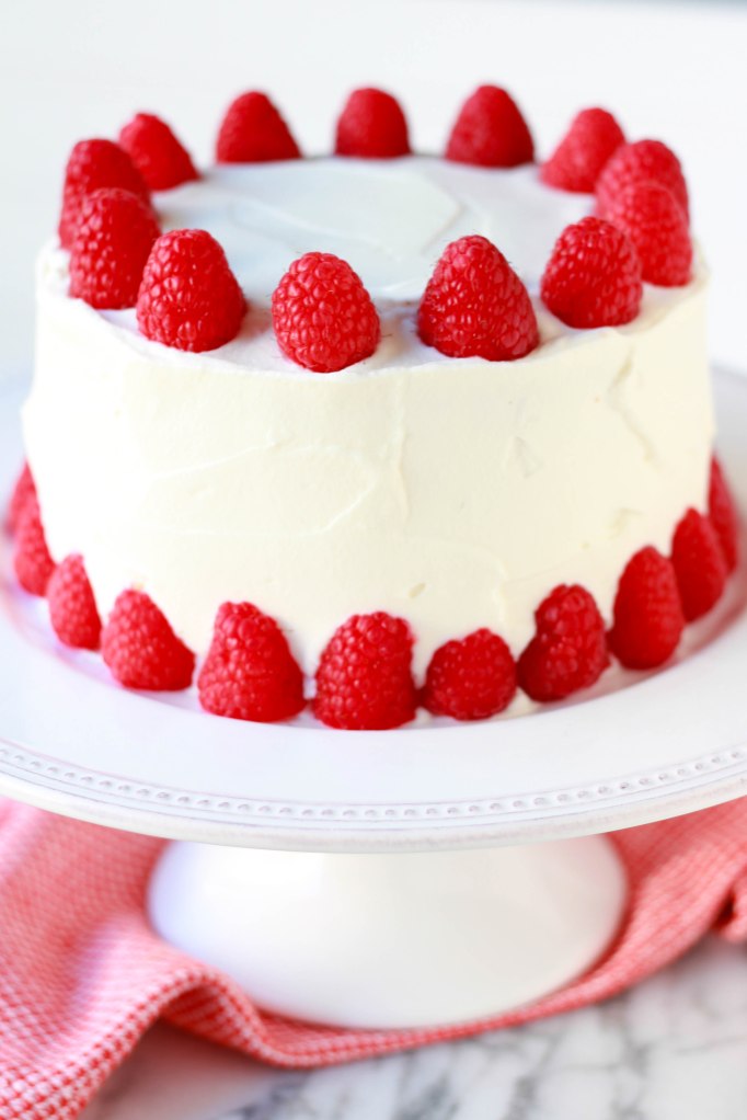 almond raspberry cake 2